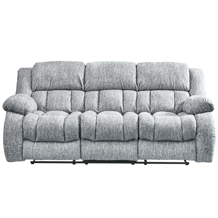 Wade Logan® Grovetown 88'' Pillow Top Arm Reclining Sofa Wayfair